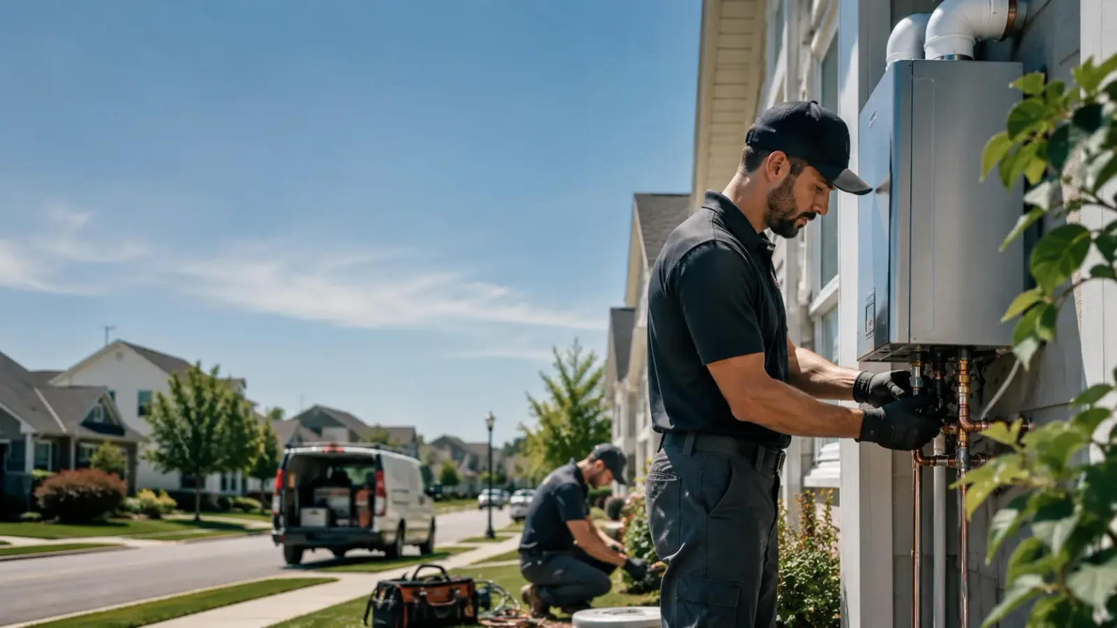 Tankless Water Heater Installation in Continental, OH